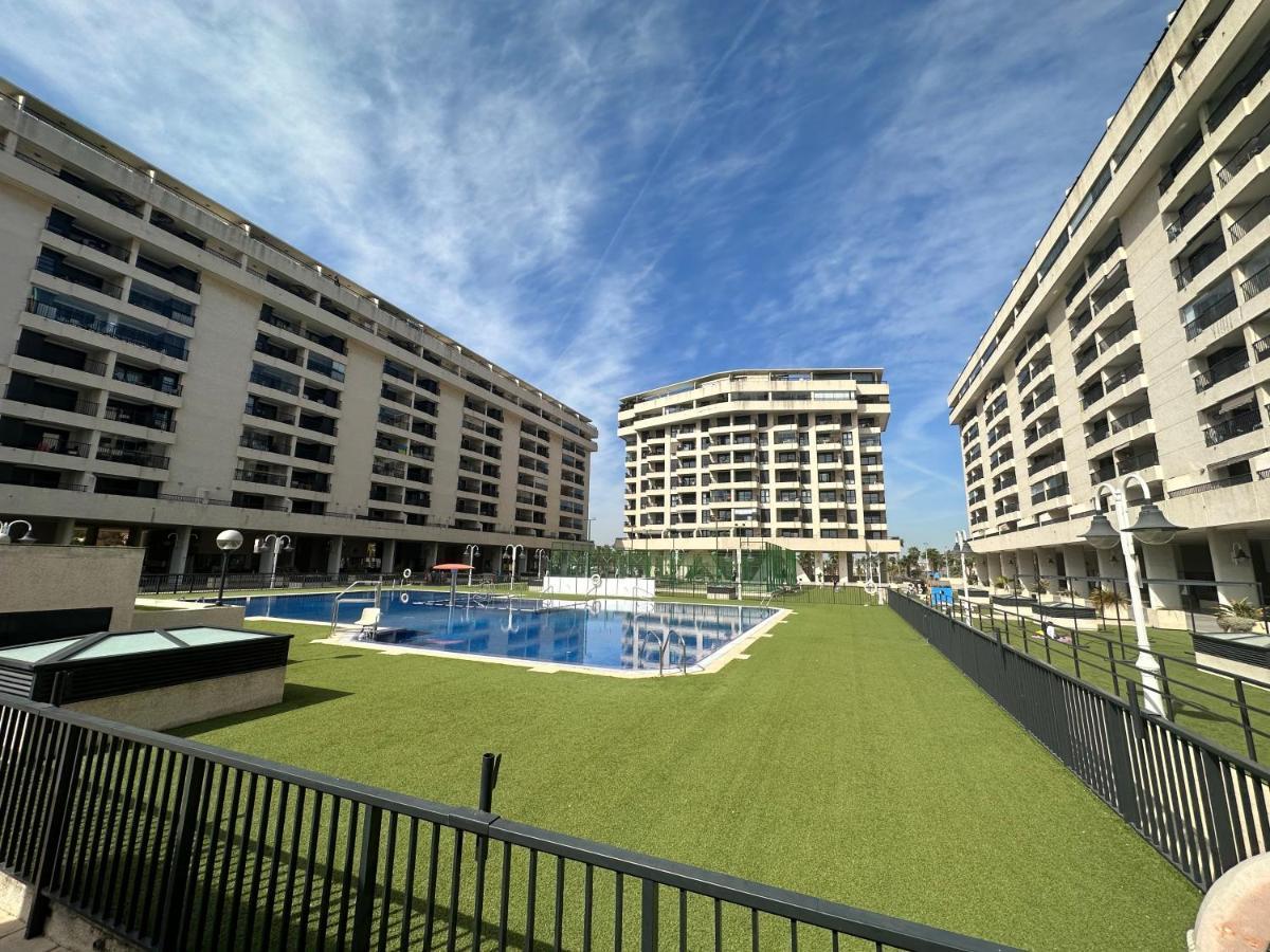 Sunny Patacona Seaview Apartman Valencia Kültér fotó